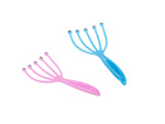 Scalp massager hair growth rake