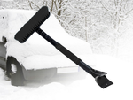 Scraper brush telescopic brush folding for car windows snow ice