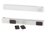 Self-adhesive cabinet rail light