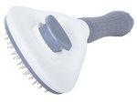 Self-cleaning hair brush for dogs cats