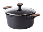 Set of pots saucepans induction gas non stick premium 8 elements