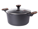 Set of pots saucepans induction gas non stick premium 8 elements