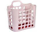 Shopping basket plastic folding laundry basket large