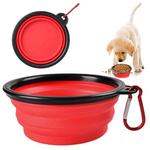 Silicone folding bowl for dog travel 0.4 l