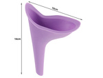 Silicone funnel for women to pee standing up