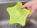 Silicone strainer strainer for sink shower drain