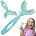 Silicone toothbrush for children u 360