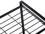 Single tier metal shelf for kitchen worktop kitchen organiser loft stand