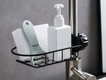 Sink organiser kitchen basket tap shelf