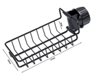 Sink organiser kitchen basket tap shelf