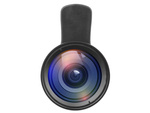 Smartphone lens 2in1 0.45x 12.5x macro clip-on camera