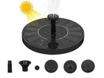 Solar garden fountain pump floating pond