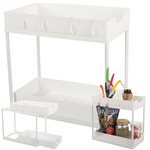 Spice rack pull-out shelf kitchen organiser countertop shelf standing