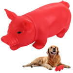 Squeaky dog toy chew piggy pig