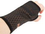 Stabiliser support for wrist orthosis elastic band joint hand