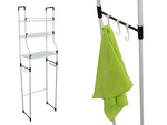 Standing shelf over washing machine toilet bathroom rack cabinet 3 shelves