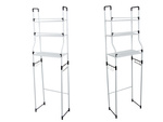 Standing shelf over washing machine toilet bathroom rack cabinet 3 shelves