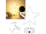 Standing star 100 led christmas tree lights large usb