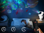 Star projector astronaut night light laser sky projector led remote control