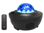 Star projector led night light rgb + remote control