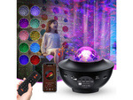 Star projector led night light rgb + remote control