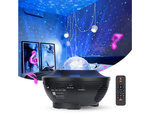 Star projector led night light rgb + remote control