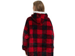 Sweatshirt warm oversize blanket xxl 2in1 thick fur soft hooded dressing gown