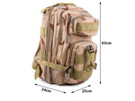 Tactical military backpack military survival 30l