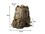 Tactical survival military backpack 48.5l