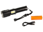 Tactical torch bailong cree cob led xhp160 power