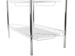 Three-tier drying rack kitchen drainer