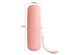 Toothbrush case toothpaste travel organiser cosmetic case