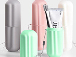 Toothbrush case toothpaste travel organiser cosmetic case