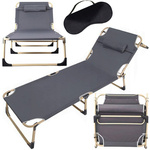 Touristic field bed folding daybed adjustable backrest canada