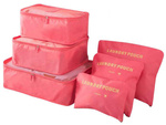 Travel organisers for laundry bags x6