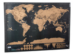 Traveler's map of the world 82 x 59 cm