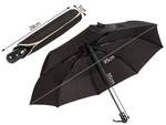 Umbrella folding umbrella automatic fibre black