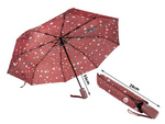 Umbrella folding umbrella automatic women's fibre