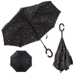 Umbrella inverted folding umbrella inverted strong wires solid standing