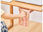 Under-table drawer desk shelf pull-out container