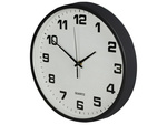 Wall clock large non-touching silent 25 cm round second hand