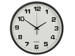 Wall clock large non-touching silent 25 cm round second hand