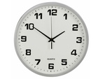 Wall clock large non-touching silent 30 cm round second hand