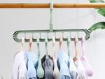 Wardrobe organiser clothes rack multifunctional 2 pieces