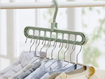 Wardrobe organiser clothes rack multifunctional 2 pieces