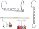 Wardrobe organiser for clothes hangers 8 pcs