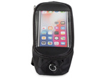 Waterproof bicycle bag pannier phone holder pouch case