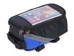 Waterproof bicycle bag pannier phone holder pouch case