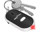 Whistle key fob with led light up key finder