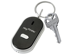 Whistle key fob with led light up key finder